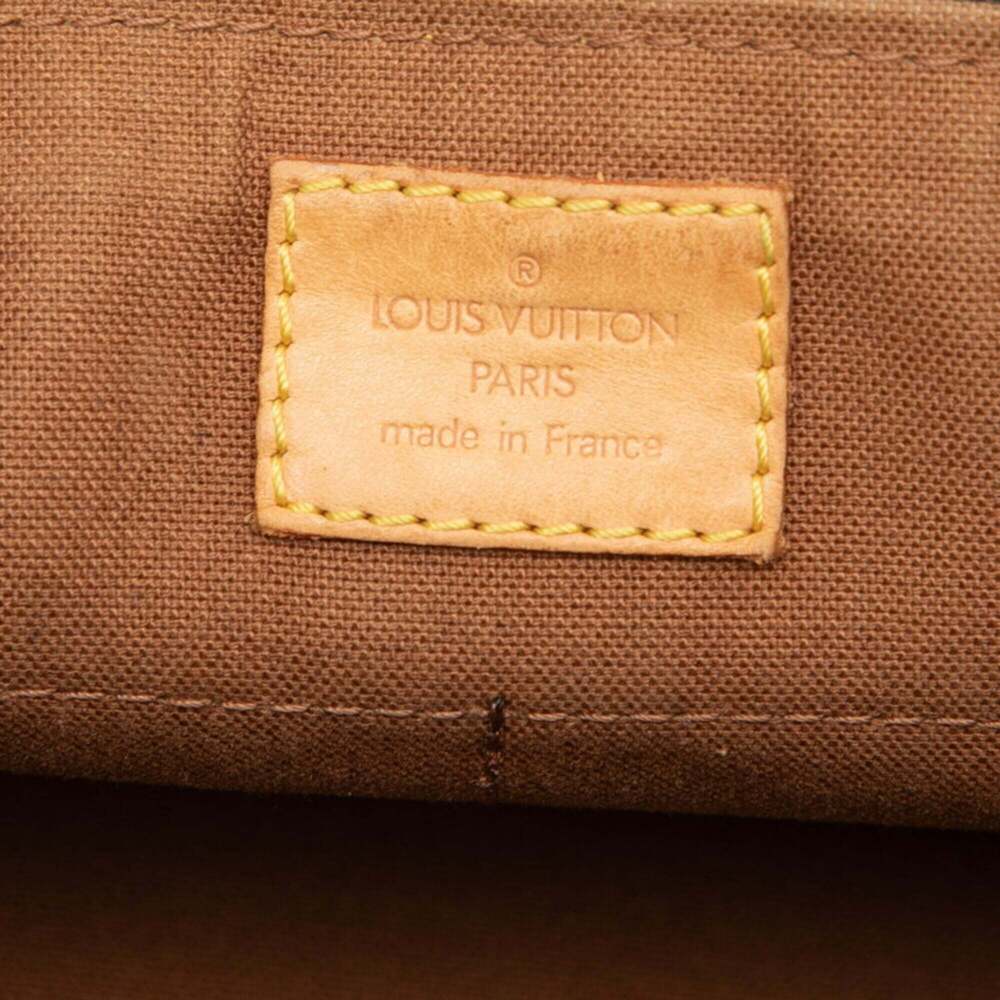 LOUIS VUITTON Authentic Brown Monogram Leather Shoulder Bag - Picture 5 of 6